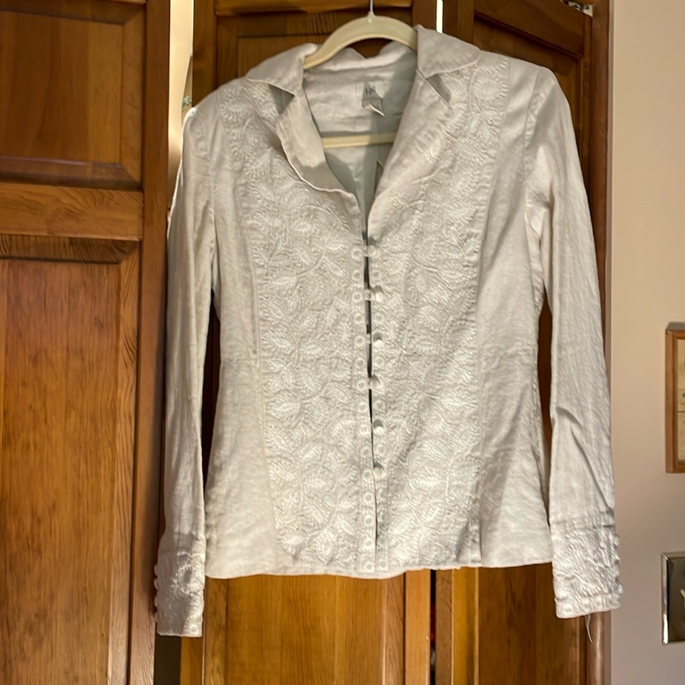 J. Jill linen blazer